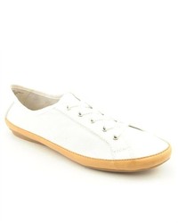 Nine West Samita White Leather Sneakers