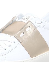Valentino Open Leather Trainers