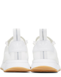adidas Originals White Flashback Sneakers