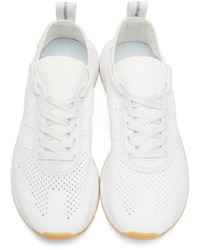 adidas Originals White Flashback Sneakers