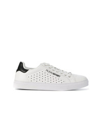 Plein Sport Perforated Detailing Lace Up Sneakers