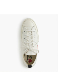 J.Crew Play Comme Des Garons For Converse Low Top Sneakers
