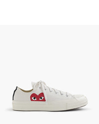 J.Crew Play Comme Des Garons For Converse Low Top Sneakers
