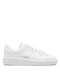 Golden Goose Round Toe Lace Up Sneakers