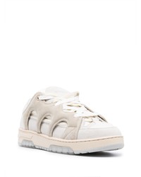 Paura Santha Layered Suede Panel Sneakers