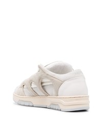 Paura Santha Layered Suede Panel Sneakers