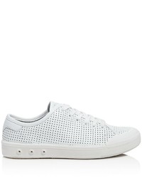 Rag & Bone Standard Issue Perforated Low Top Lace Up Sneakers