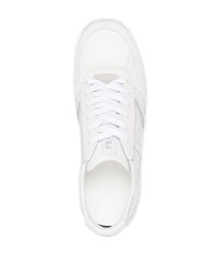 Fendi Step Leather Perforated Sneakers