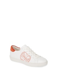 Women's White Low Top Sneakers by Tory Burch | Lookastic