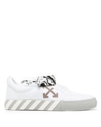 Off-White Vulcanized Low Top Sneakers