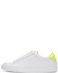 Givenchy White And Yellow Urban Knots Sneakers