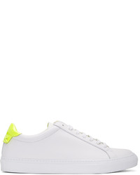 Givenchy White And Yellow Urban Knots Sneakers