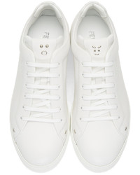 Fendi White Faces Sneakers
