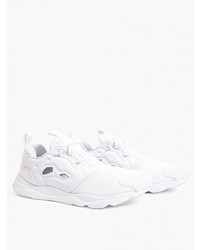 Reebok White Furylite Sneakers