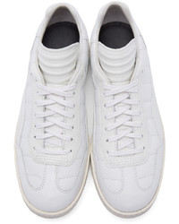 Alexander Wang White Leather Eden Sneakers