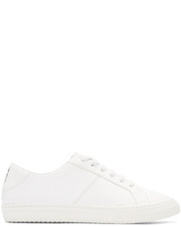 Marc Jacobs White Leather Empire Sneakers
