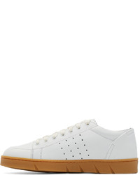 Loewe White Leather Sneakers