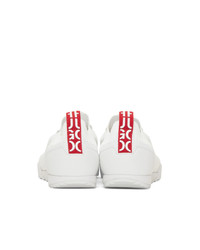 Hugo White Matrix Sneakers