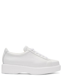 Robert Clergerie White Pasket Sneakers