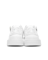 Nike White Shadow Air Force 1 Sneakers