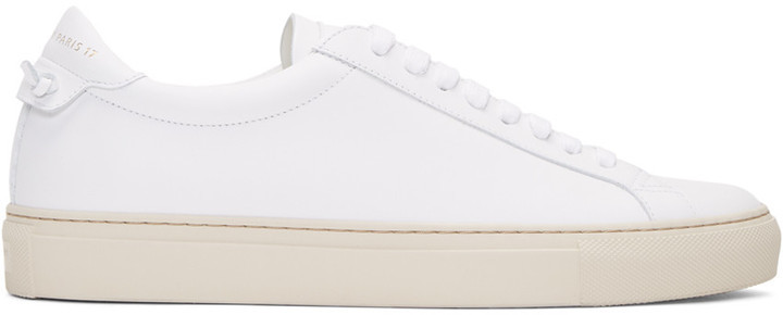 Givenchy White Urban Knots Sneakers 
