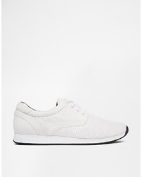 Vagabond White Weave Sneakers