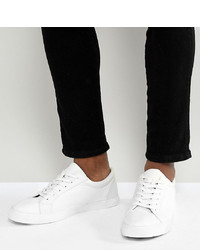 ASOS DESIGN Wide Fit Trainers In White