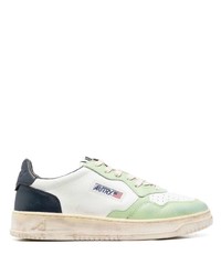 AUTRY Worn Effect Low Top Trainers