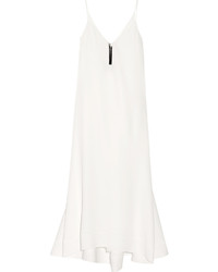 Ellery Crepe Maxi Dress White