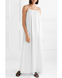 The Row Dresia Oversized Med Cotton Jersey Maxi Dress