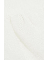 3.1 Phillip Lim Asymmetric Cotton Blend Maxi Skirt Off White