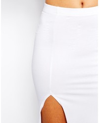 Asos Petite Maxi Skirt With Thigh Split