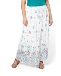 Evans Plus Size Tiered Maxi Skirt