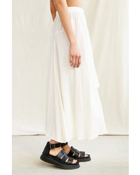 Urban Outfitters Urban Renewal Remade Gathered Maxi Skirt