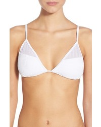 White Mesh Bikini Top