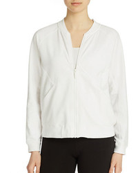 DKNY Jeans Mesh Inset Bomber Jacket