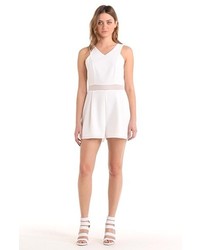 One Clothing Mesh Inset Romper