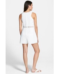 One Clothing Mesh Inset Romper