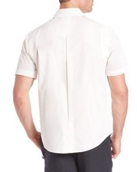 Madison Supply Short Sleeve Button Front Shirt
