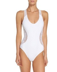 Milly Netting Martinique One Piece Swimsuit
