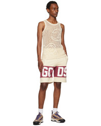 Gcds Off White Angel Tank Top