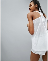 ASOS 4505 Vest Top In Loose Fit With Mesh Racer Back