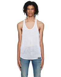 DSQUARED2 White Warmy Tank Top