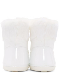 Giuseppe Zanotti White Snow Boots