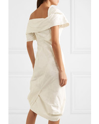 Vivienne Westwood Asymmetric Organic Cotton Jacquard Dress