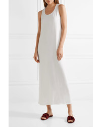 The Row Dinua Stretch Jersey Midi Dress White