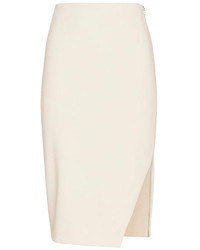 Exclusive for Intermix For Intermix Laura Zip Pencil Skirt White