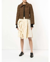 Comme Des Garçons Vintage Frayed Draped Skirt
