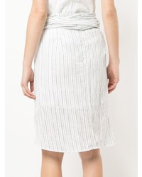Suboo Tulum Stripe Midi Wrap Skirt