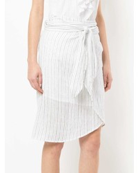 Suboo Tulum Stripe Midi Wrap Skirt